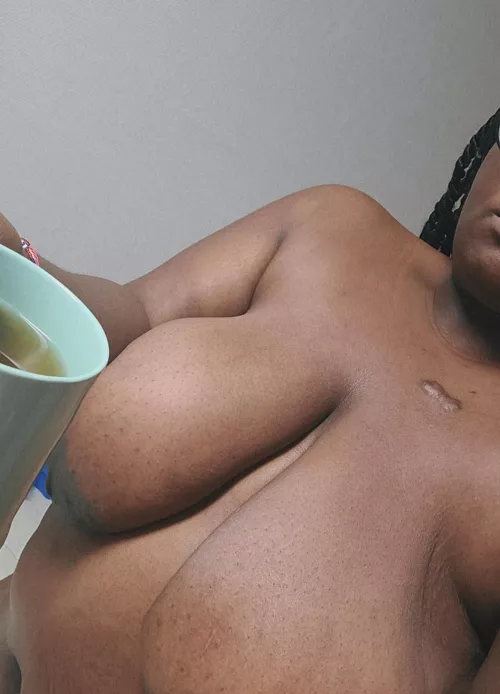 (NSFW, duh) note to self: make tea with shirt ON by kolia1995