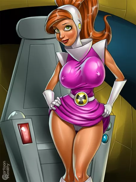 Nude Betty with big tits gets a wet creampie [Atomic Betty] (Cartoon Reality) by SerzhSmith