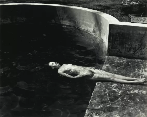 Nude Floating, 1939 - photo by Edward Weston by sussoutthemoon