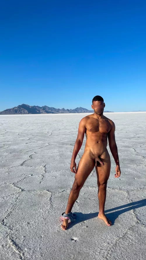Nude in the Utah Salt Flats by Exotic_Kiwi306