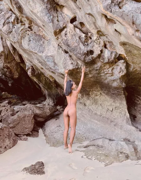 Nude on the beach daddy 🦋 by miny993