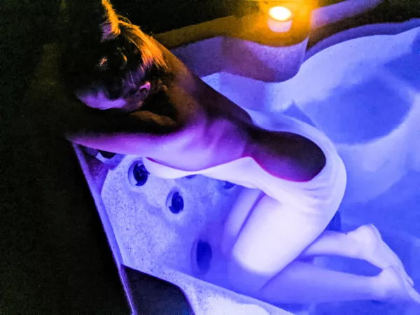 Nude only in our hot tub 💦 by PlatypusMassive8408