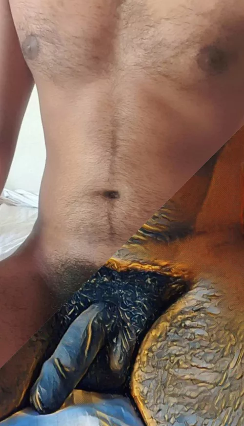 Nude with a digital art twist by Traveller_101