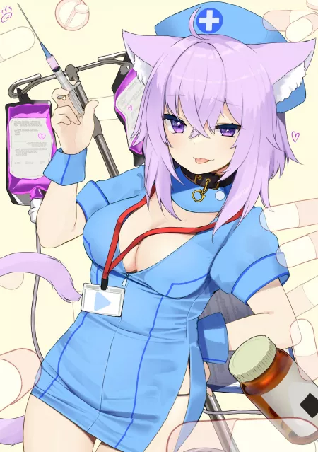 Nurse Okayu [Hololive] by its_CheeChung