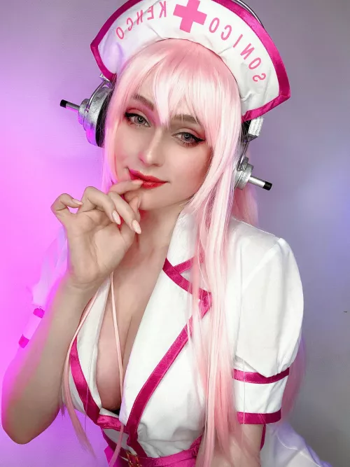 Nurse Sonico from Super Sonico by Shadory by TheCoswatcher
