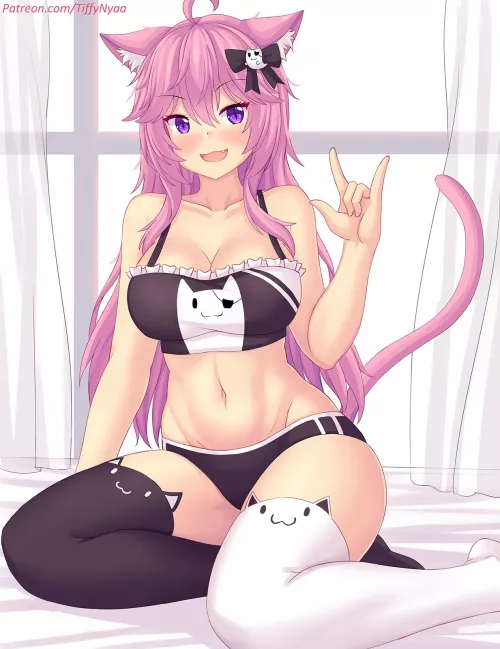 Nyanners is as cute as she is sexy by Henthigh_Senpai