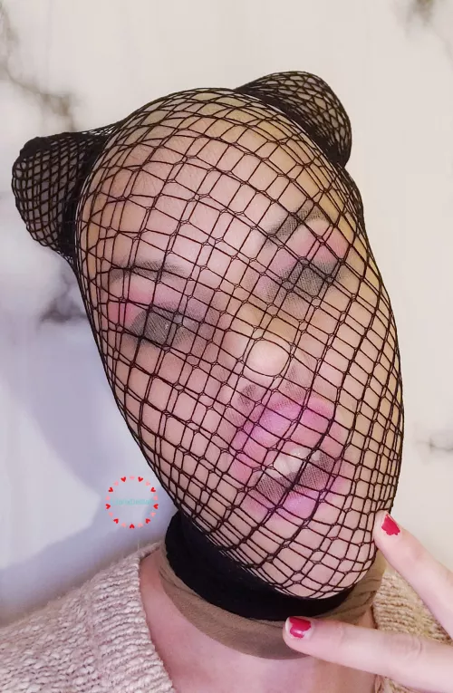 Nylon & Fishnet Hoods feel so good to rub against ;) by LilahxDelilah