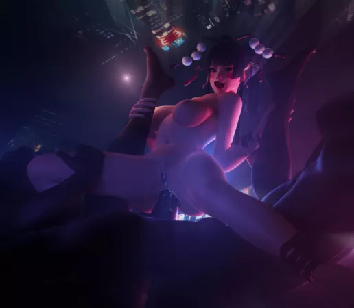 Nyotengu's double anal ride (Johnny Scan) [Dead or Alive] by EroExarch