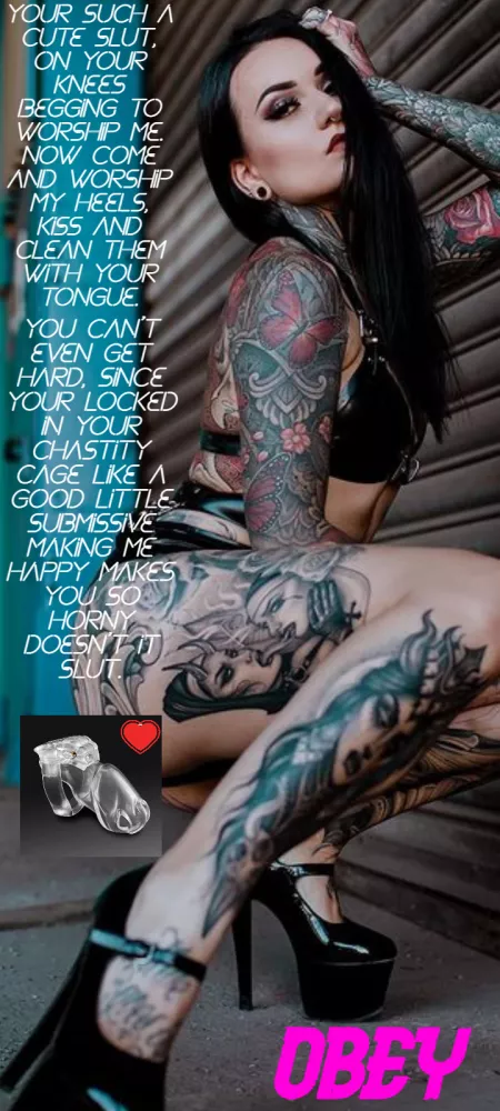 Obey and Worship Slut by IIUSRII