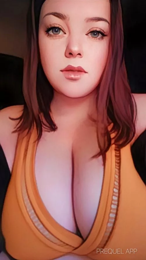 Obsessed with this cartoon filter. What do y'all think?