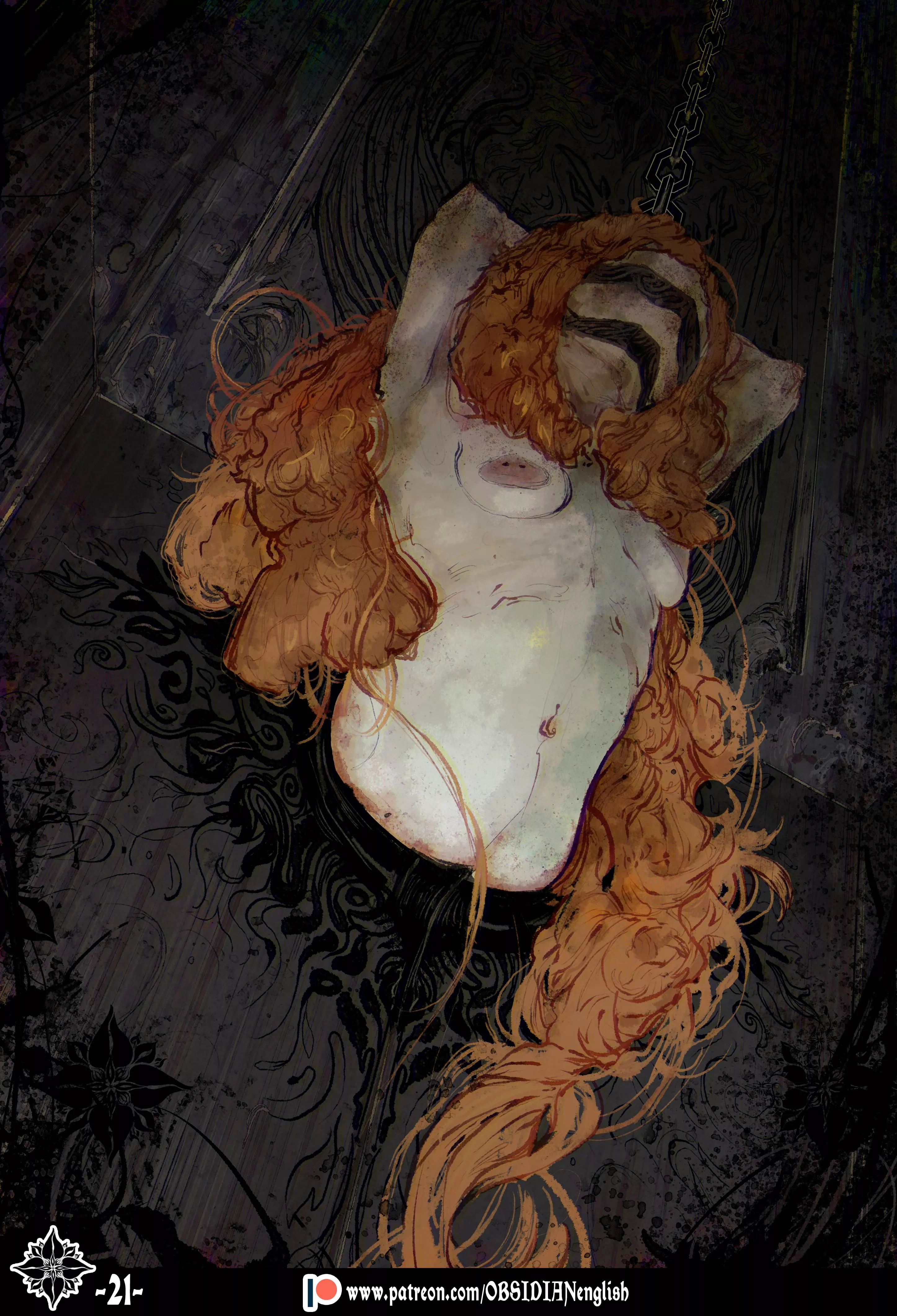 OBSIDIAN, FLOWERS AND SCARLET 21 posted by NOTBUCKLER