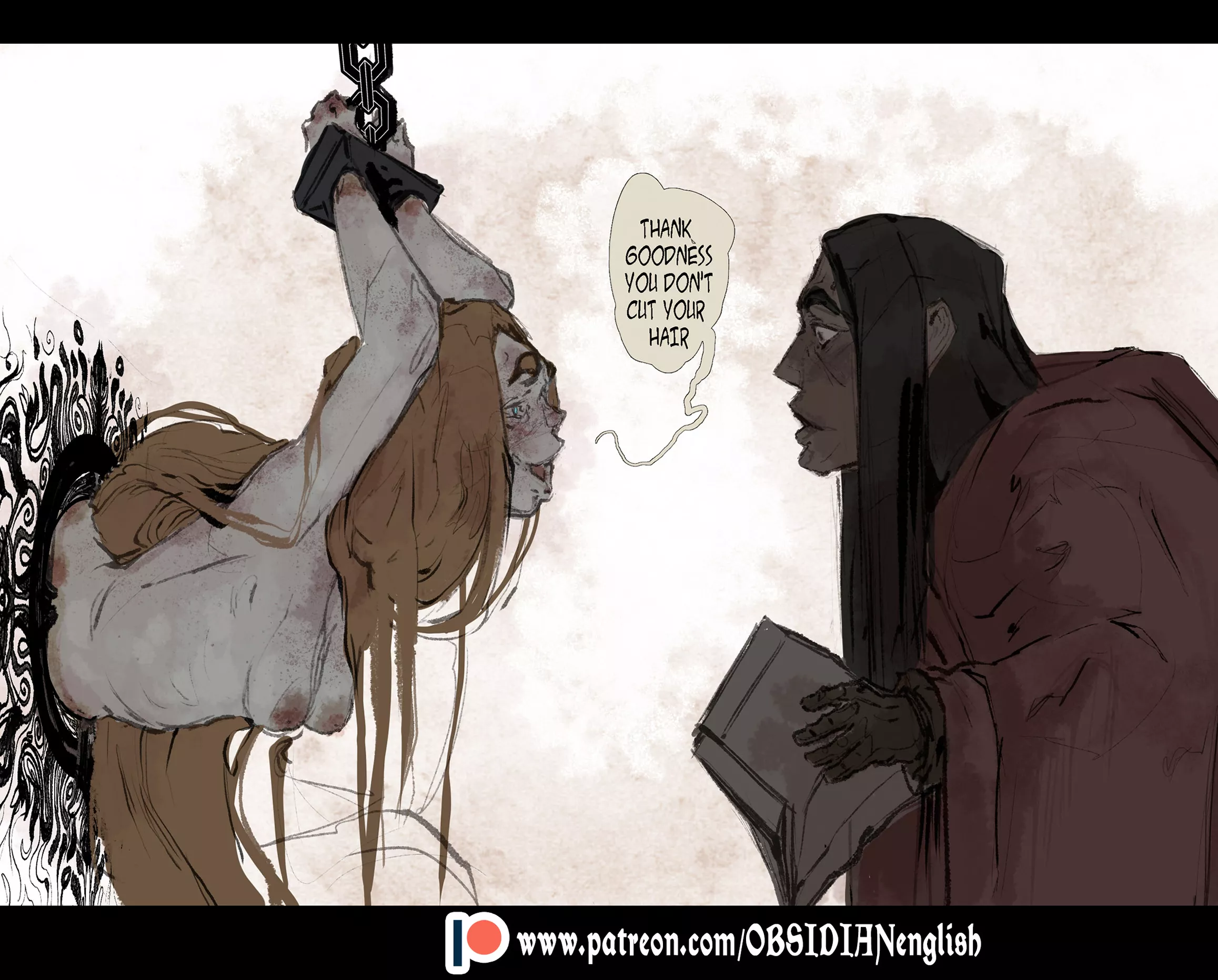 Obsidian, flowers and scarlet posted by NOTBUCKLER