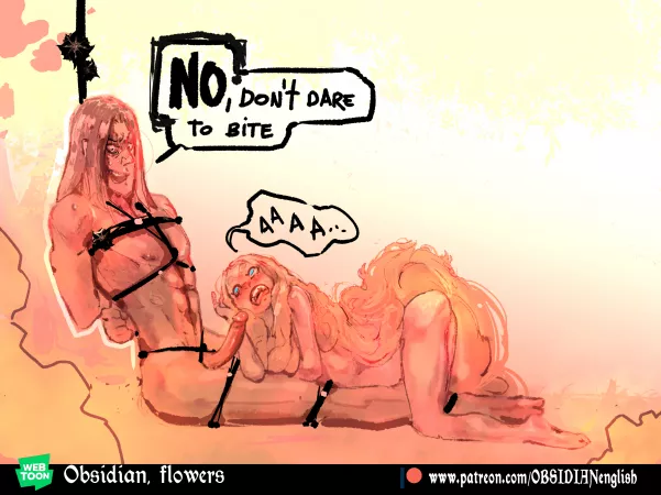 Obsidian, flowers and scarlet-concept art 4 by NOTBUCKLER