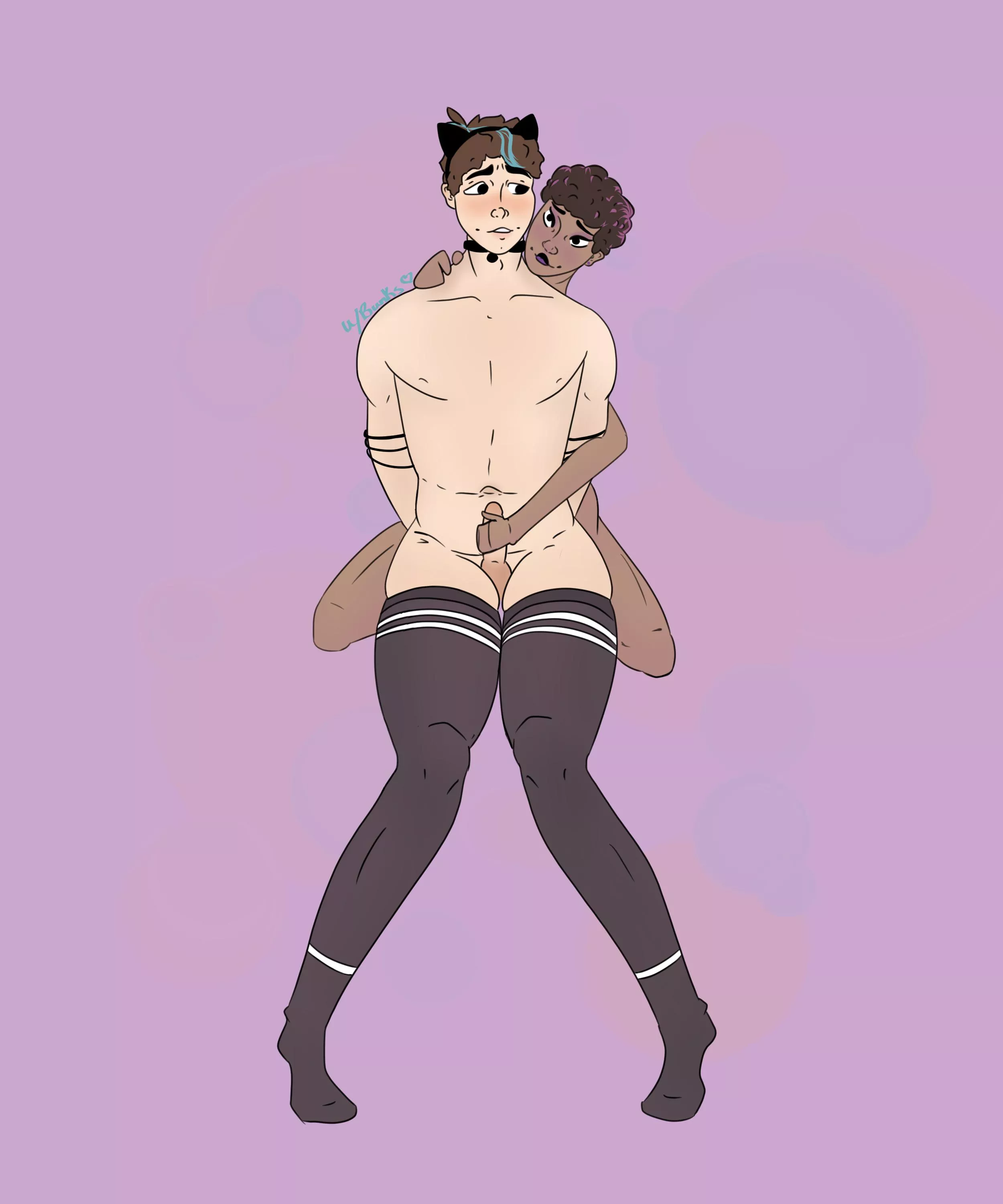 [OC] A loving reach around posted by Bunks_