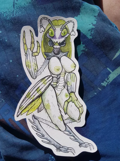 [OC] Beetlejuice insect girl (by wyrmskin) by wyrmskin