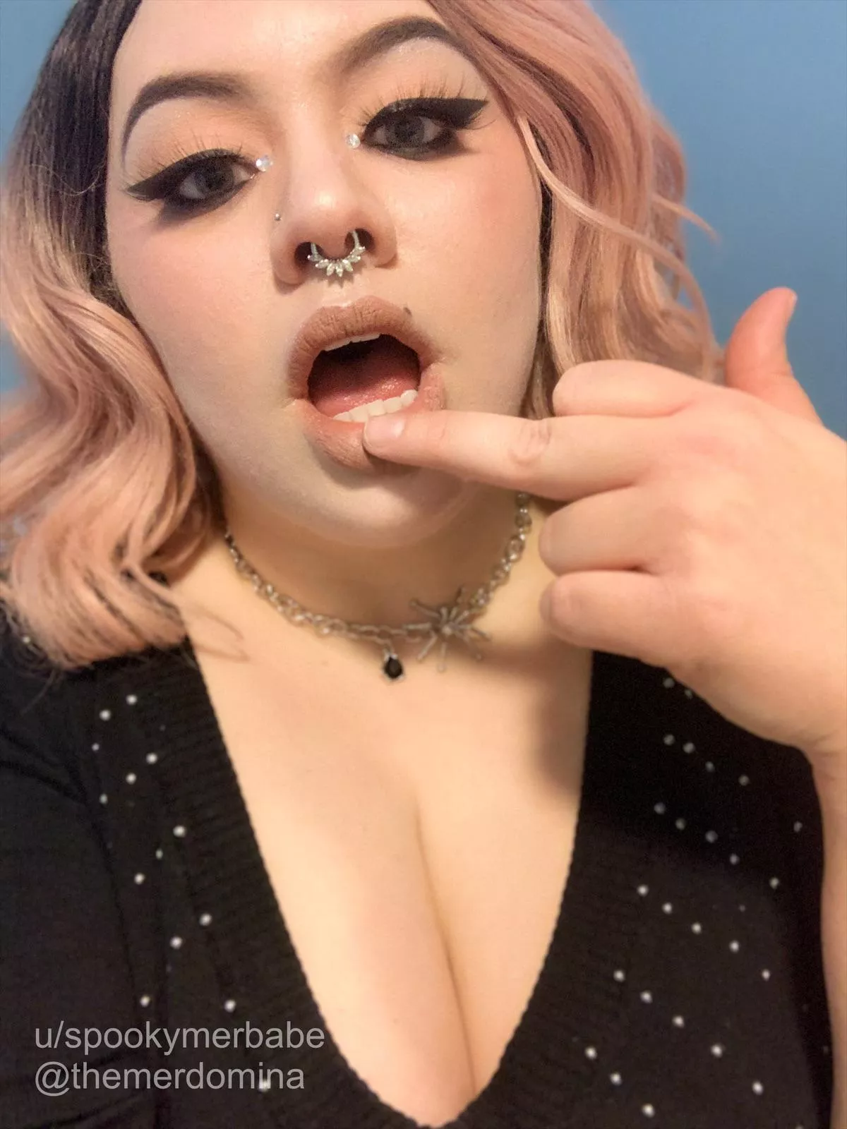 [oc] Being put in your place gets you hard, doesn’t it? Little fucking bitch 😂 now kneel. 🧎‍♂️ posted by spookymerbabe