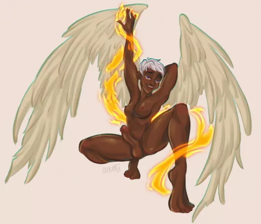 OC commission done for client. Hope you guys like it! by leekanji_art