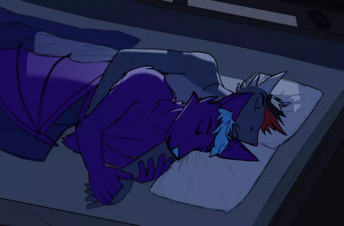 [OC] Cuddles by Ko_Tech