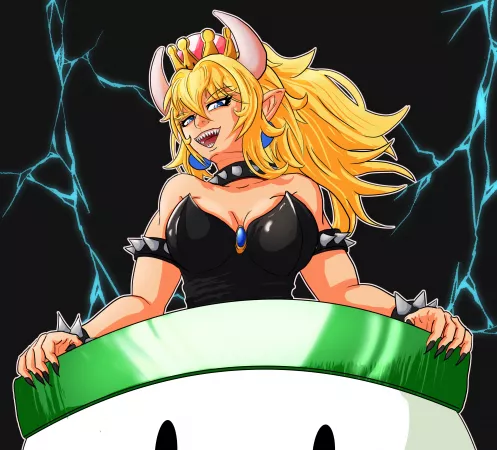[OC] Did Art for Bowsette's 3rd Anniversary by Gemakai