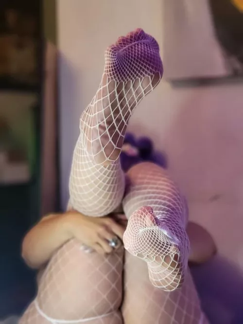 [OC] Do you like my fishnets ?😘😉🤔 by ParisInColor