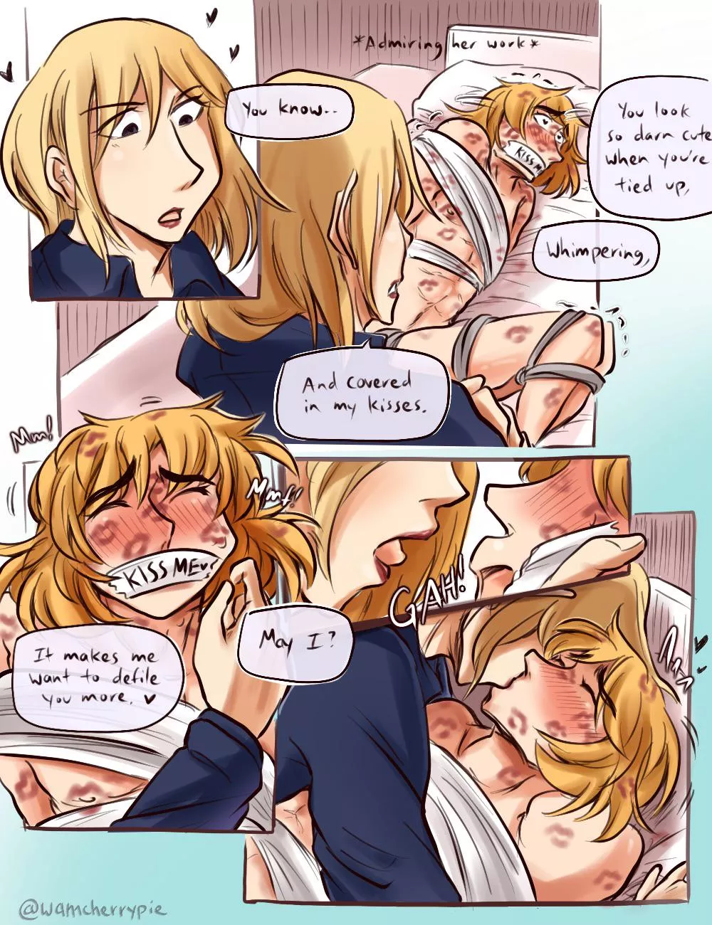 [OC] Doting domme can’t get enough of her adorable sub ♡ posted by wamcherrypie