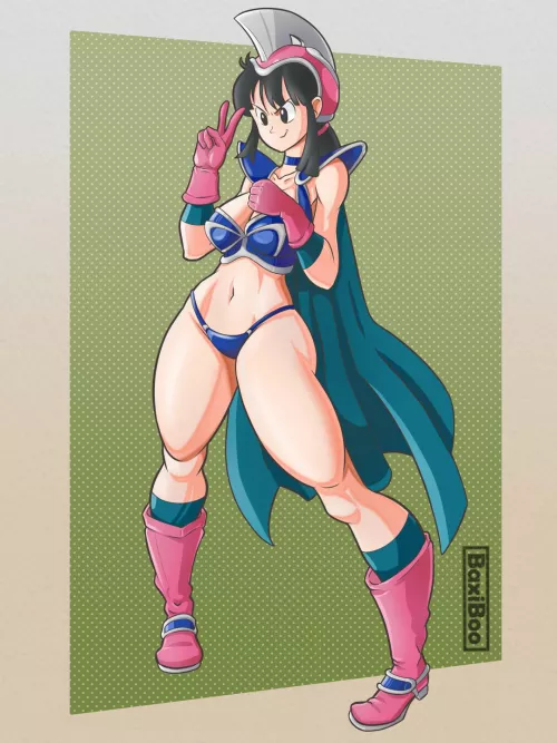 [OC Fanart] ChiChi in original armor [u/Baxiboo]