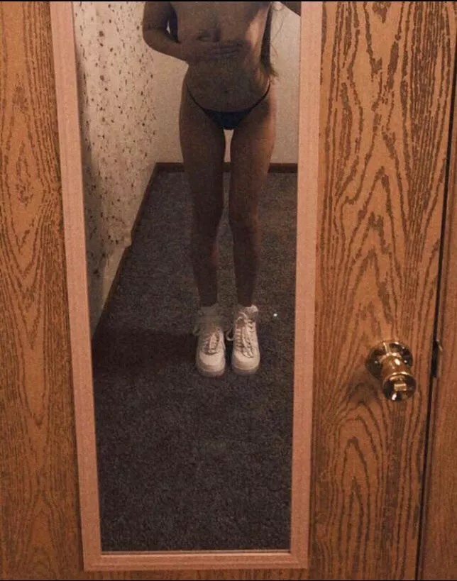 [OC] Handbra in my Air Force 1s ☺️ posted by em_honey
