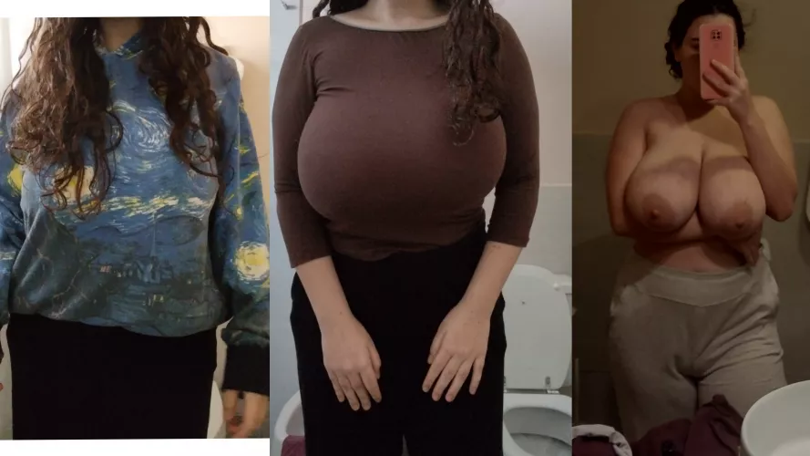 [oc] hello i have big boobs. huge boobs even. by honeygirlie