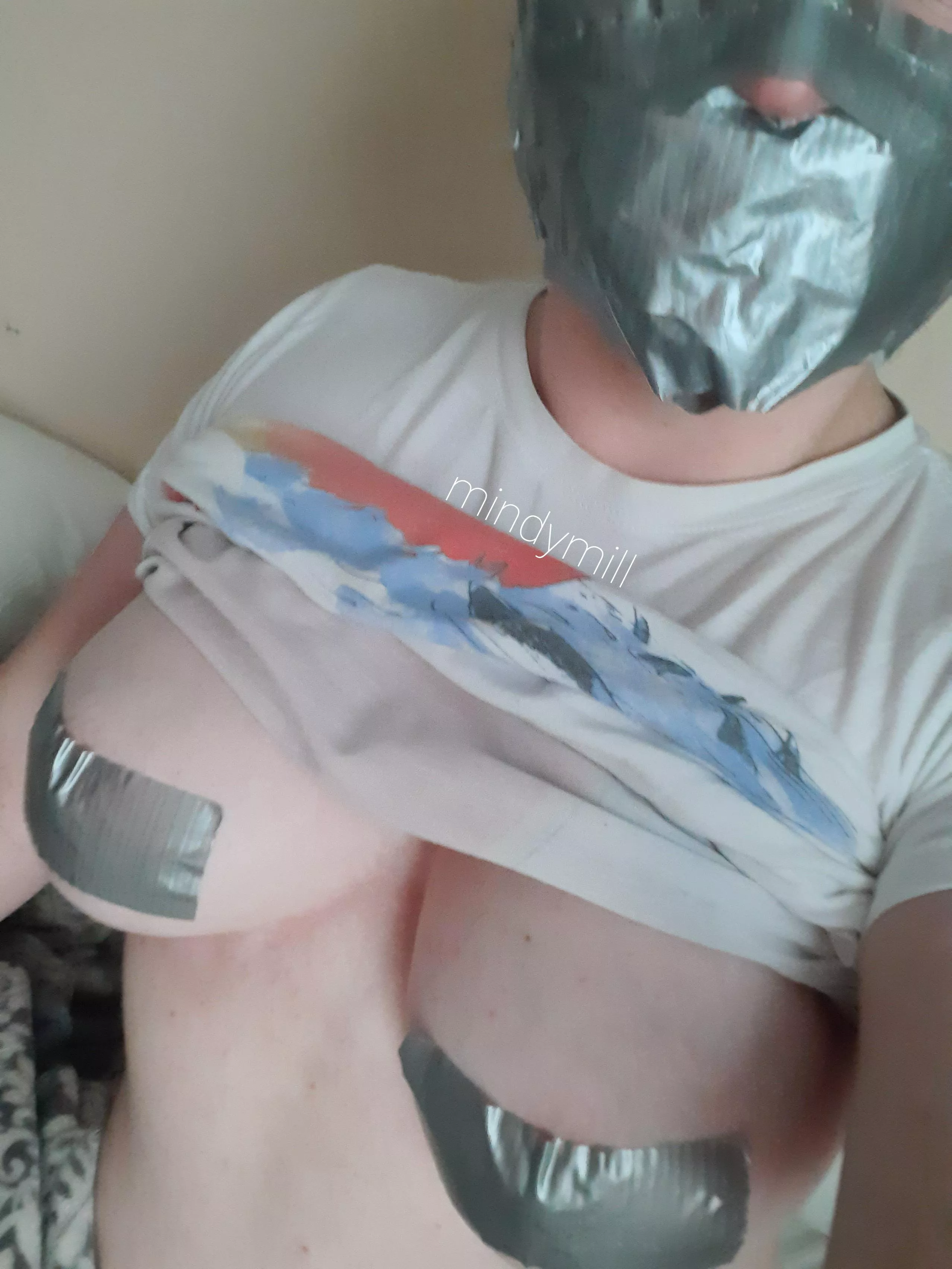 [OC] I forgot how badly tape hurts coming off the nips posted by mindymill