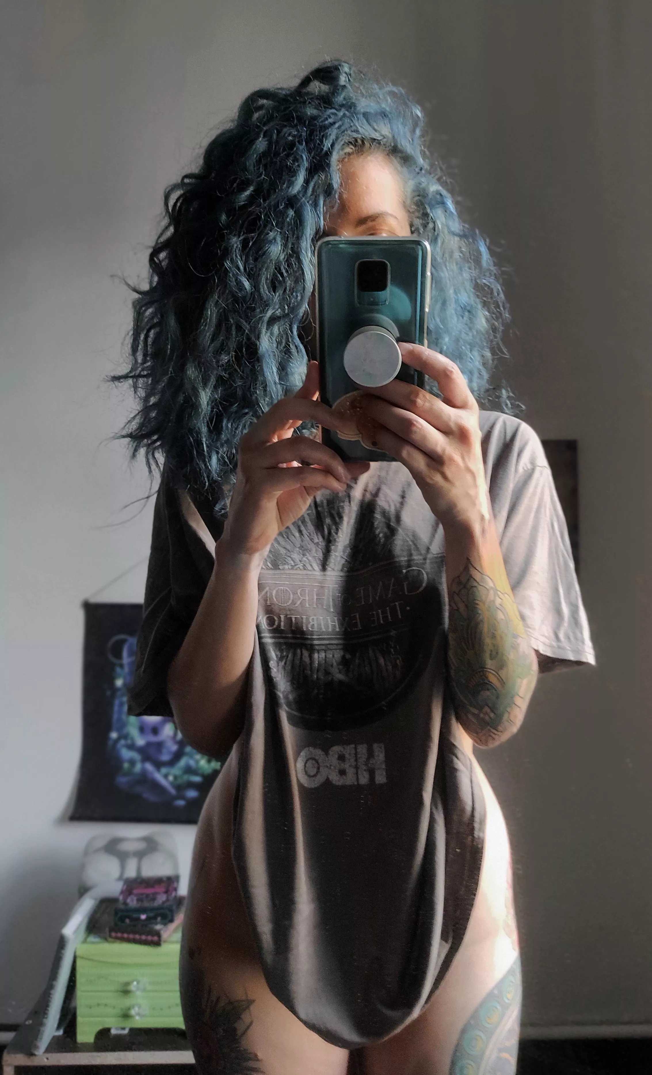 [OC] I hope being bottomless will make you forgive this shirt 😶 posted by Haelle