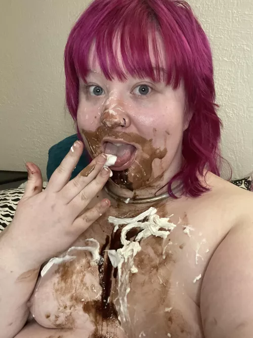 [OC] I like it wet and messy 🍦 by spectracute