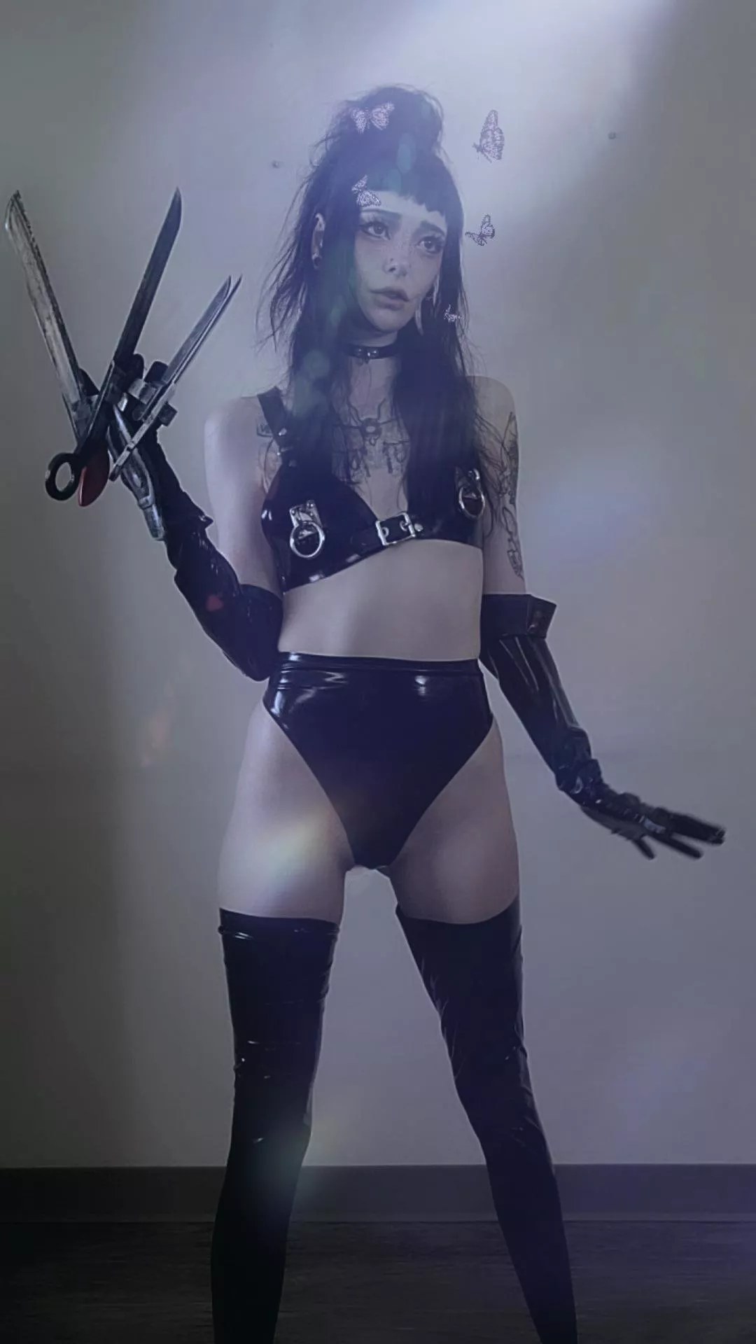 {oc} I live for a good latex edward scissorhands moment. ❄ posted by 1tsp_sugar