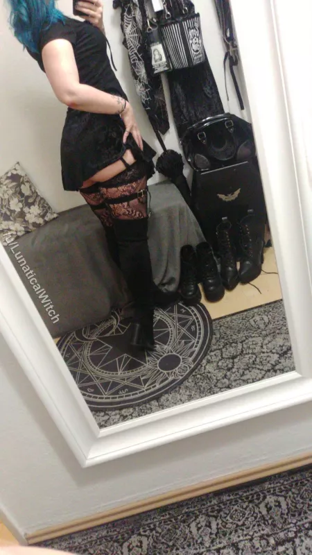 [OC] Is this too short? You can already see my butt! by LunaticalWitch