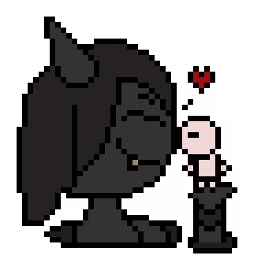 [oc] Isaac gives Big Horn a tiny smooch (he's trying his best) posted by n0na6077