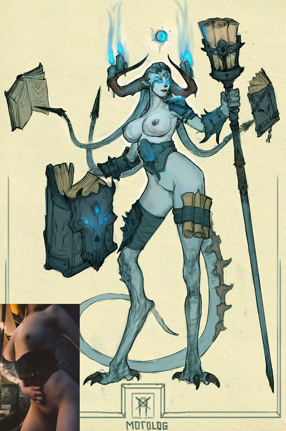 [OC] librarian posted by Njarla