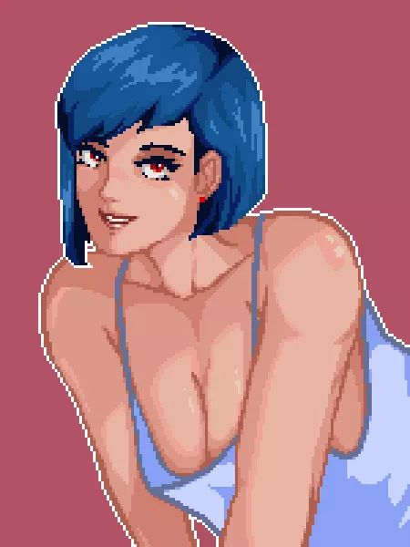 [OC] Marissa Pin-Up, 150x200px by Zedliest