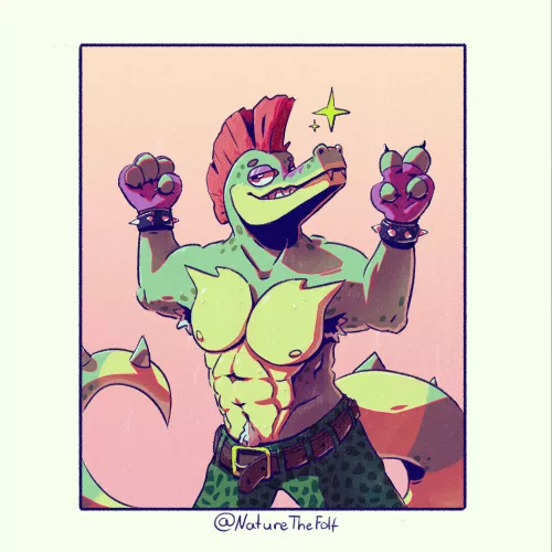 [OC] Montgomery gaytor,, 😳👉👈 by Nature_the_Folf