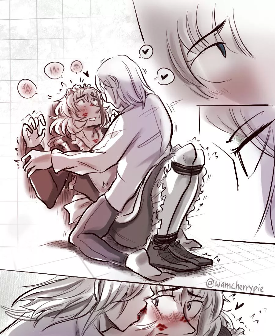 [OC] More rewards for a good maid guy ♡ posted by wamcherrypie