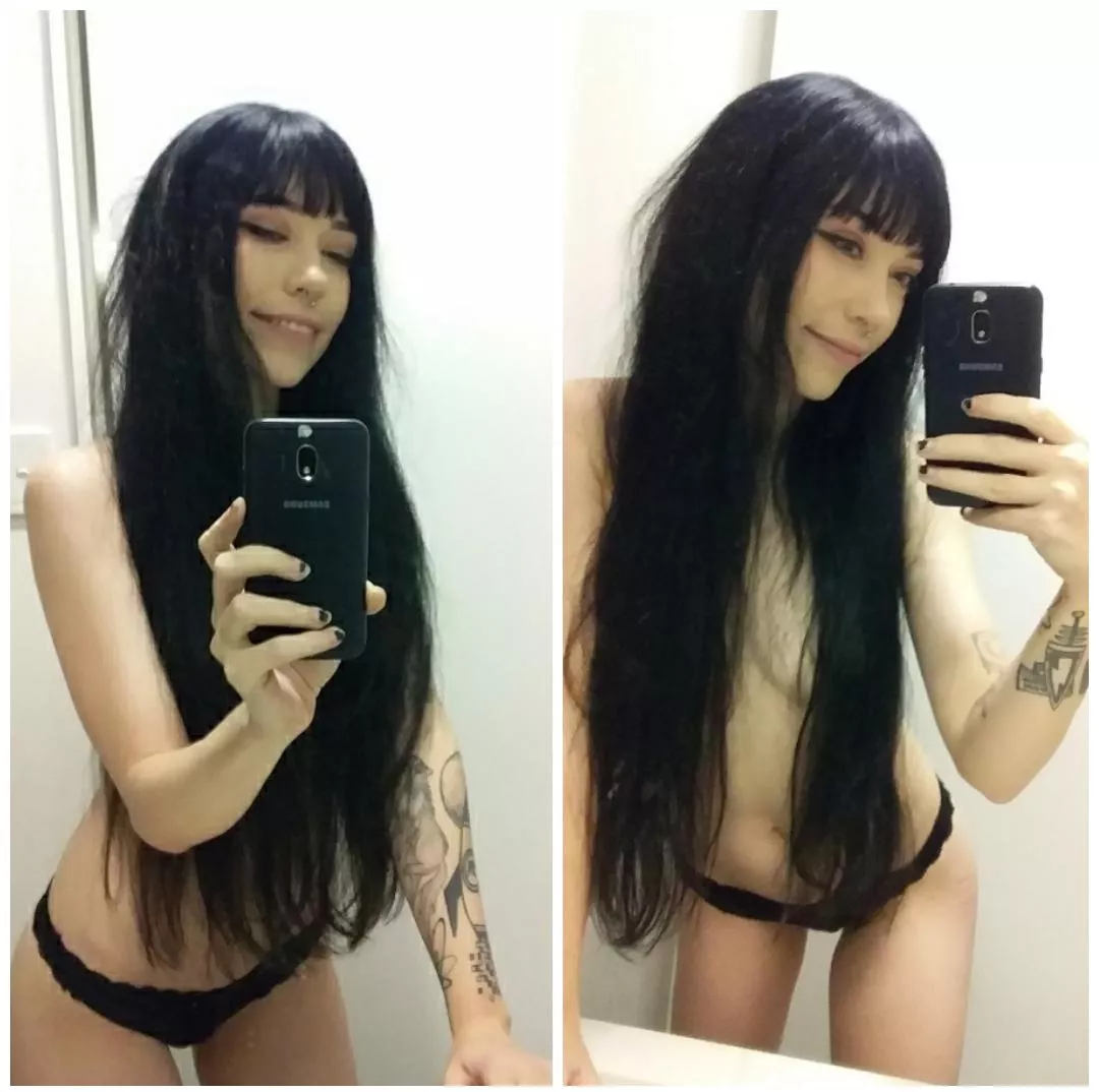 [OC] My hair blanket, I'm still modest while topless haha. posted by _userlame