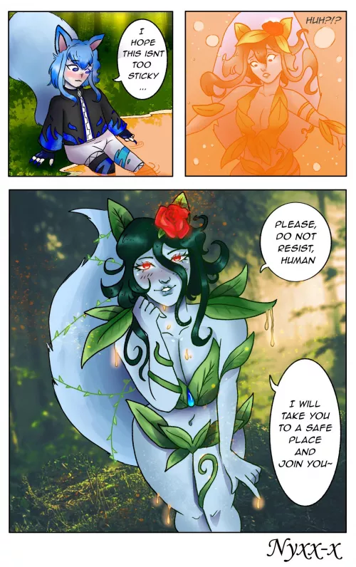 [OC] Overflowing Nectar~ (TFTG, Monster Girl) by me by Nyxx-x