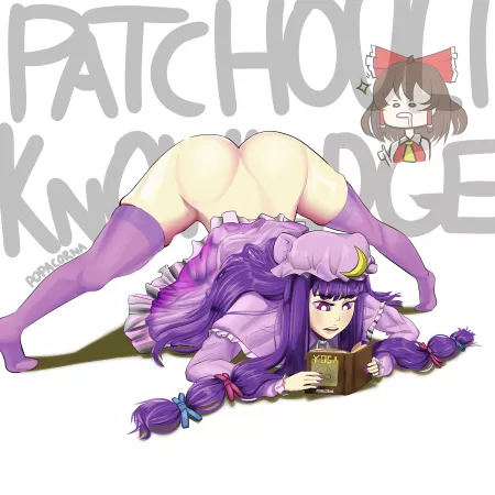 [oc] patchouli gaining... knowledge by popacorna