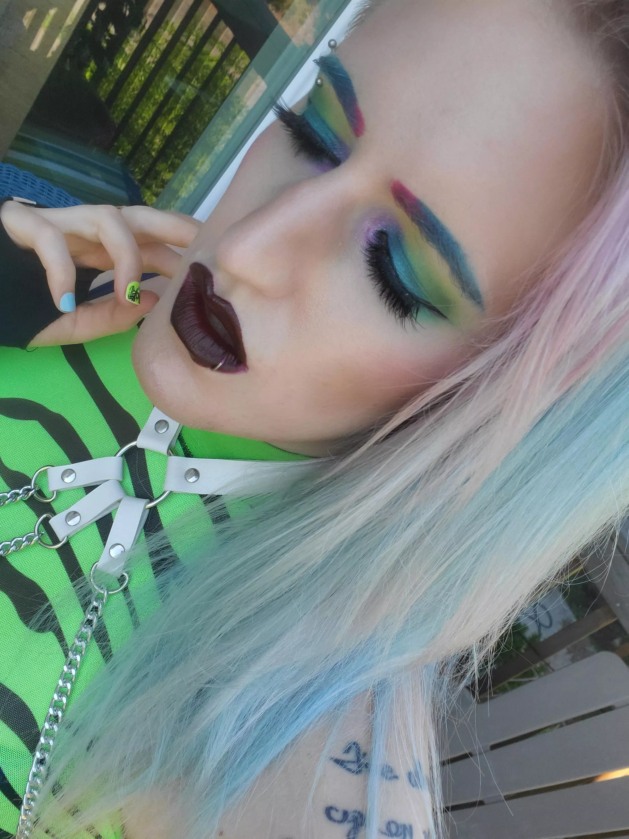 [OC] Rainbow sherbet 🍭 posted by candi-kitten