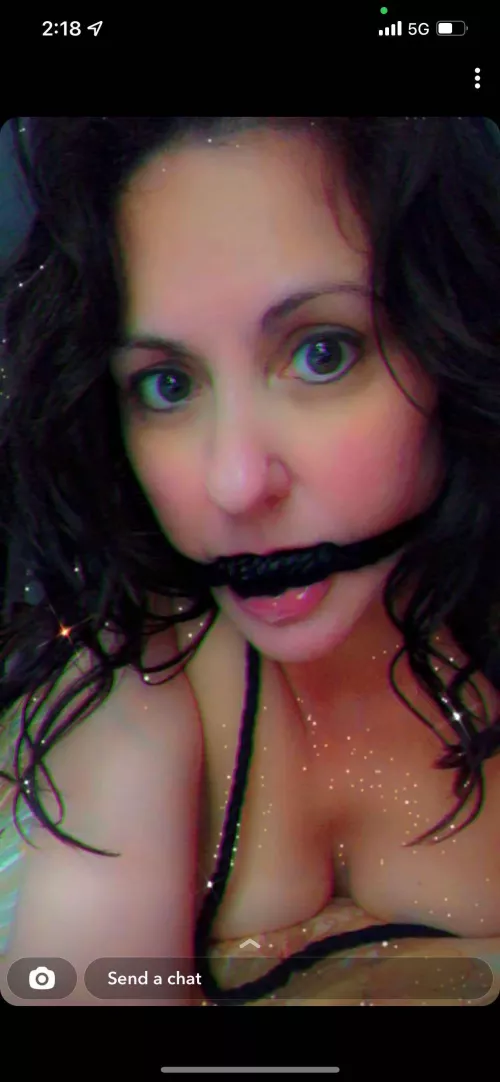 (OC) rope gag self tie by Dark_Horse_Ryder