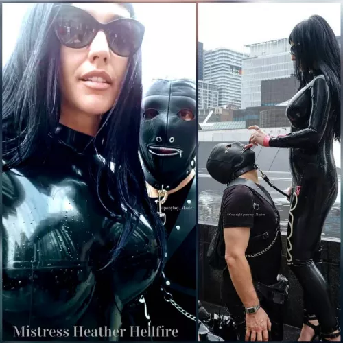 [OC] Take a gimp wherever I go. by Goddess_Hellfire