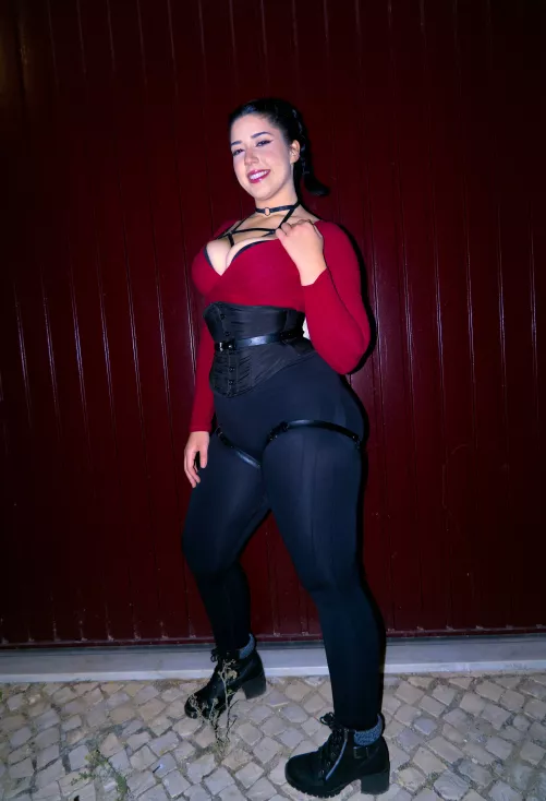 [OC] Taking it off is no easy task by StyxHips