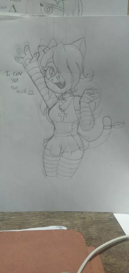 [OC] Waifu Guppy-She is cute! by LuisTheMelancoli