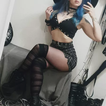 OC - When going commando, you can see everything if you walk behind me on stairs. by LunaticalWitch