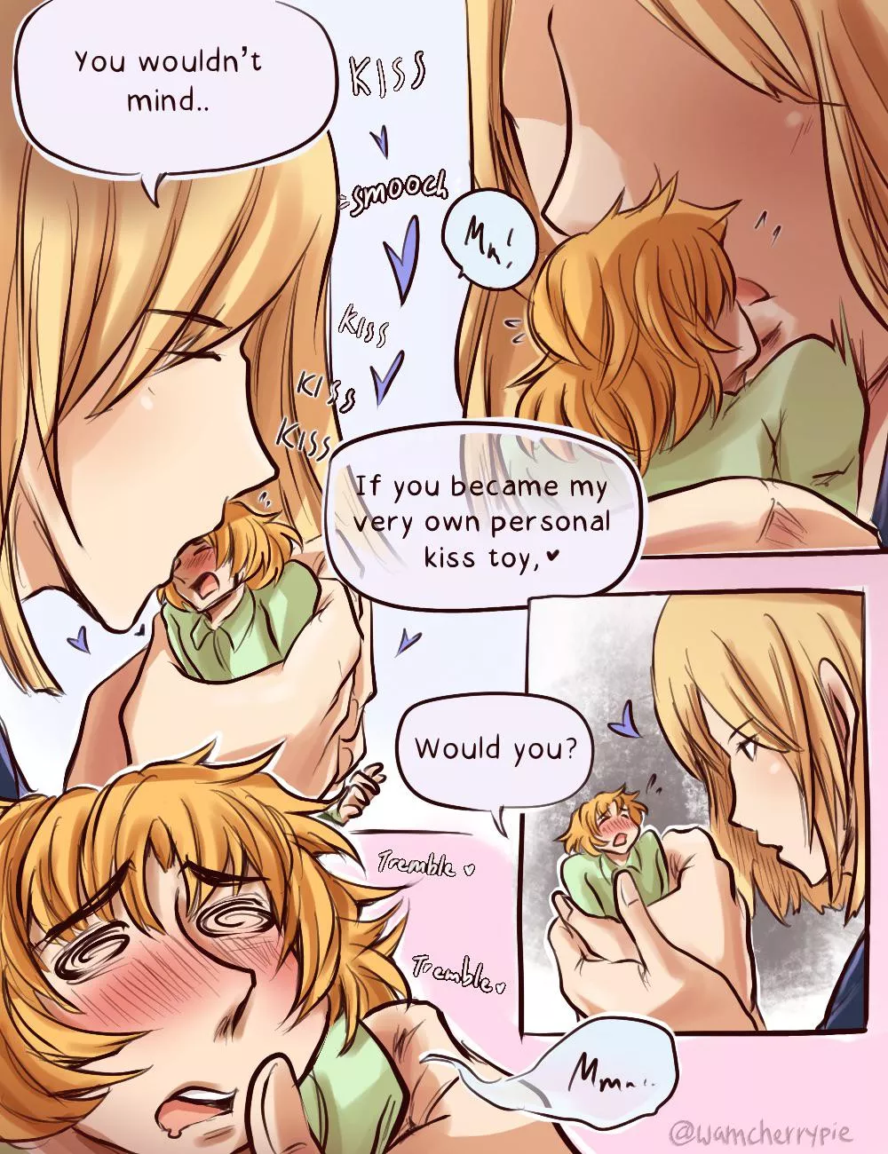 [OC] Would you let a gentle giantess use you as a plaything? ♡ posted by wamcherrypie