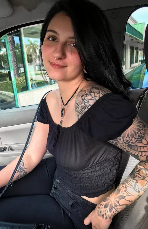 (OC) Yes, I never wear a bra going out 😇 by bigb00dyjoody