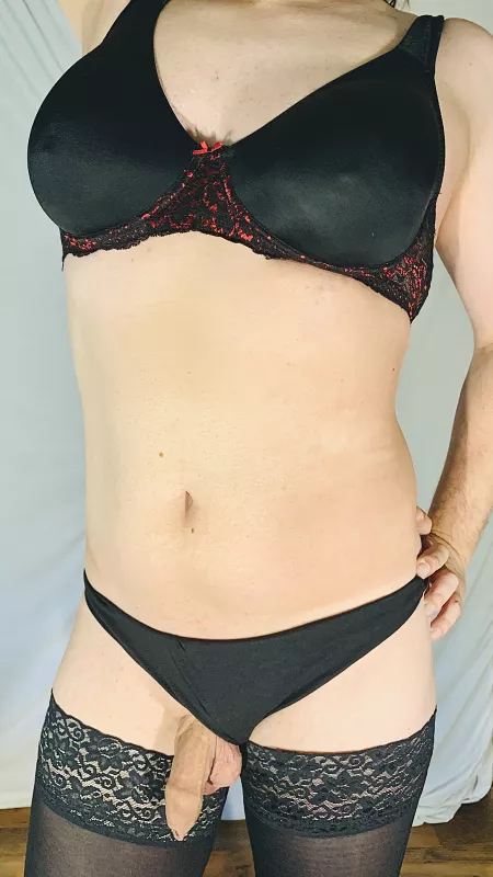 [OC] your sexy morning slut by sexythongslut